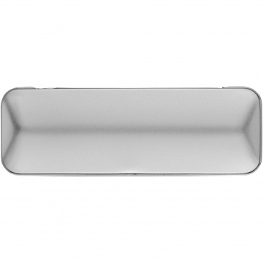 Logotrade promotional giveaway image of: Dublin pen set, gray