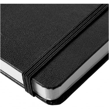 Logotrade advertising products photo of: Executive A4 hard cover notebook, black