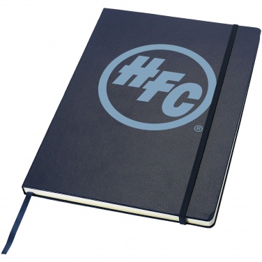 Logo trade promotional items image of: Classic executive notebook, blue