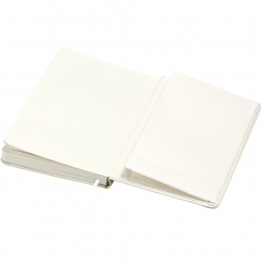 Logotrade promotional gift picture of: Executive A4 hard cover notebook, white