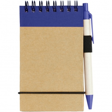 Logotrade promotional gift image of: Zuse jotter with pen, blue
