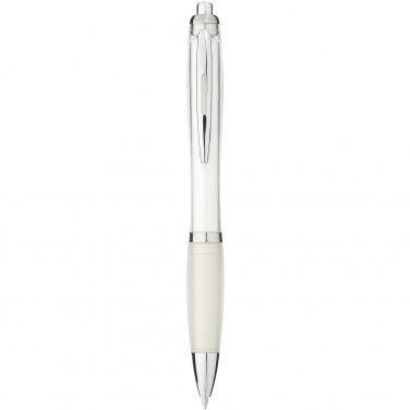 Logotrade promotional items photo of: Nash ballpoint pen, white