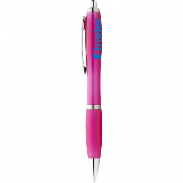 Logo trade promotional gifts picture of: Nash ballpoint pen, pink