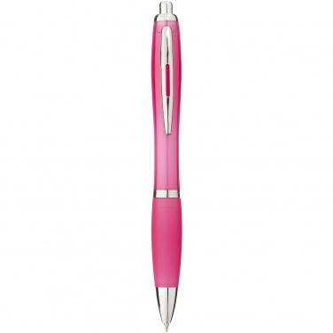 Logo trade promotional items picture of: Nash ballpoint pen, pink