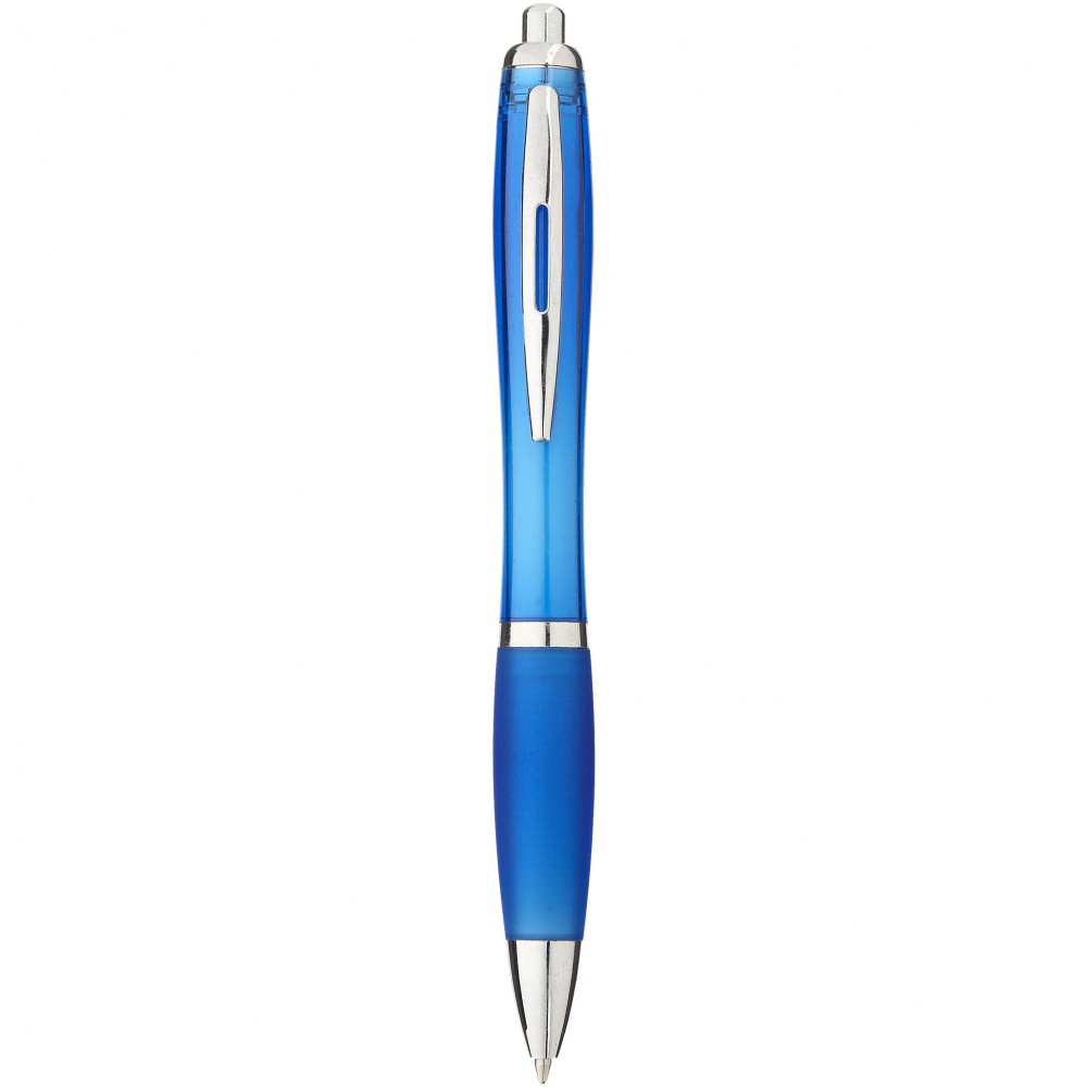 Logotrade promotional item picture of: Nash ballpoint pen, light blue