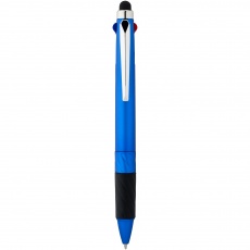 Burnie multi-ink stylus ballpoint pen, blue