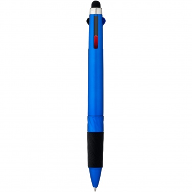 Logotrade promotional merchandise photo of: Burnie multi-ink stylus ballpoint pen, blue