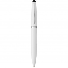 Brayden stylus ballpoint pen, white