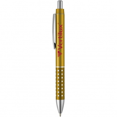 Logo trade promotional gifts image of: Bling ballpoint pen, yellow