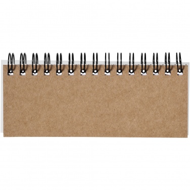 Logo trade promotional merchandise image of: Spiral sticky note book