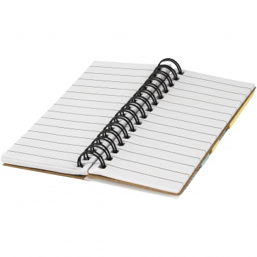 Logo trade promotional giveaways picture of: Spiral sticky note book