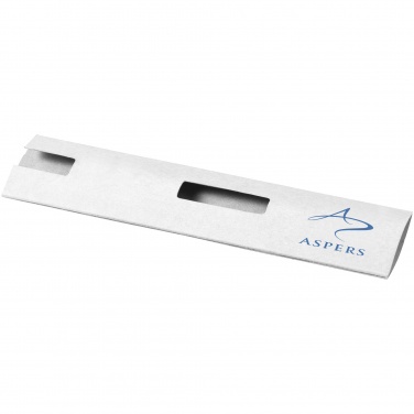 Logo trade business gifts image of: Fiona pen sleeve, white