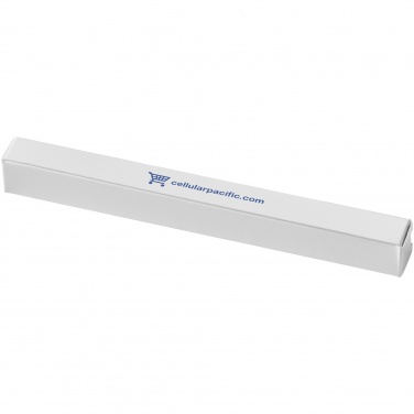 Logo trade promotional giveaways picture of: Farkle pen box, white