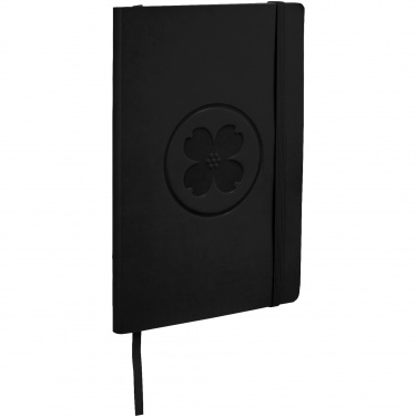 Logo trade corporate gifts image of: Classic Soft Cover Notebook, black