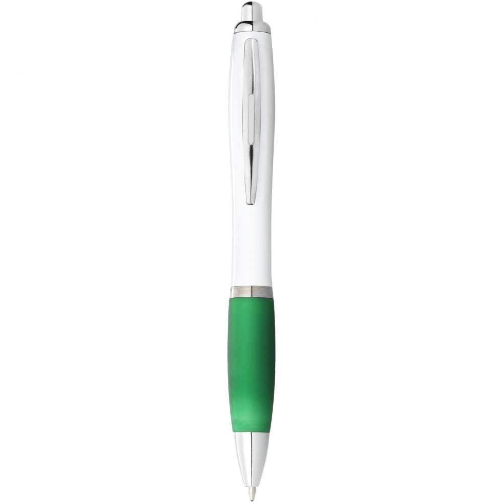 Logo trade business gift photo of: Nash ballpoint pen, green