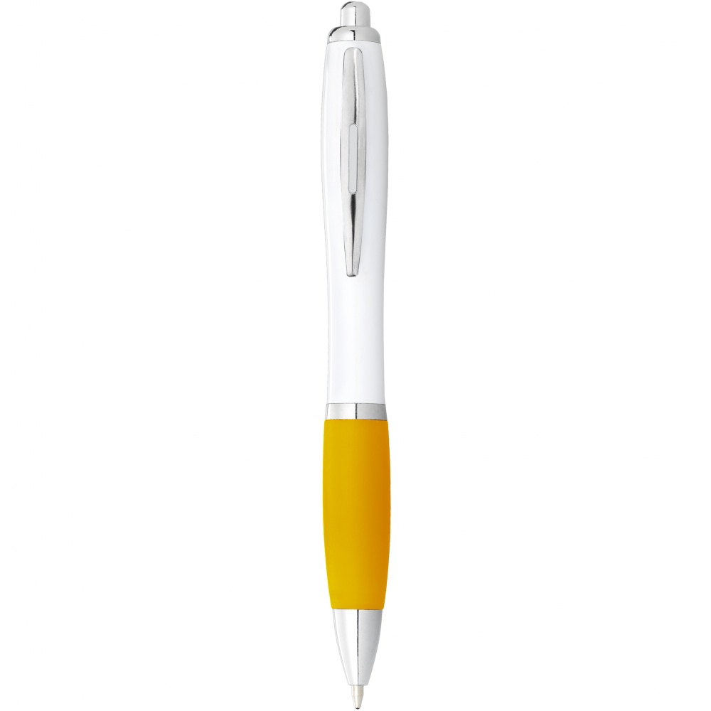 Logotrade promotional merchandise photo of: Nash ballpoint pen, yellow