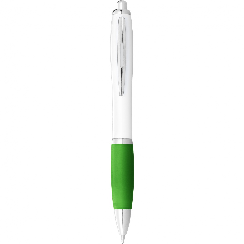 Logo trade promotional items picture of: Nash ballpoint pen, green