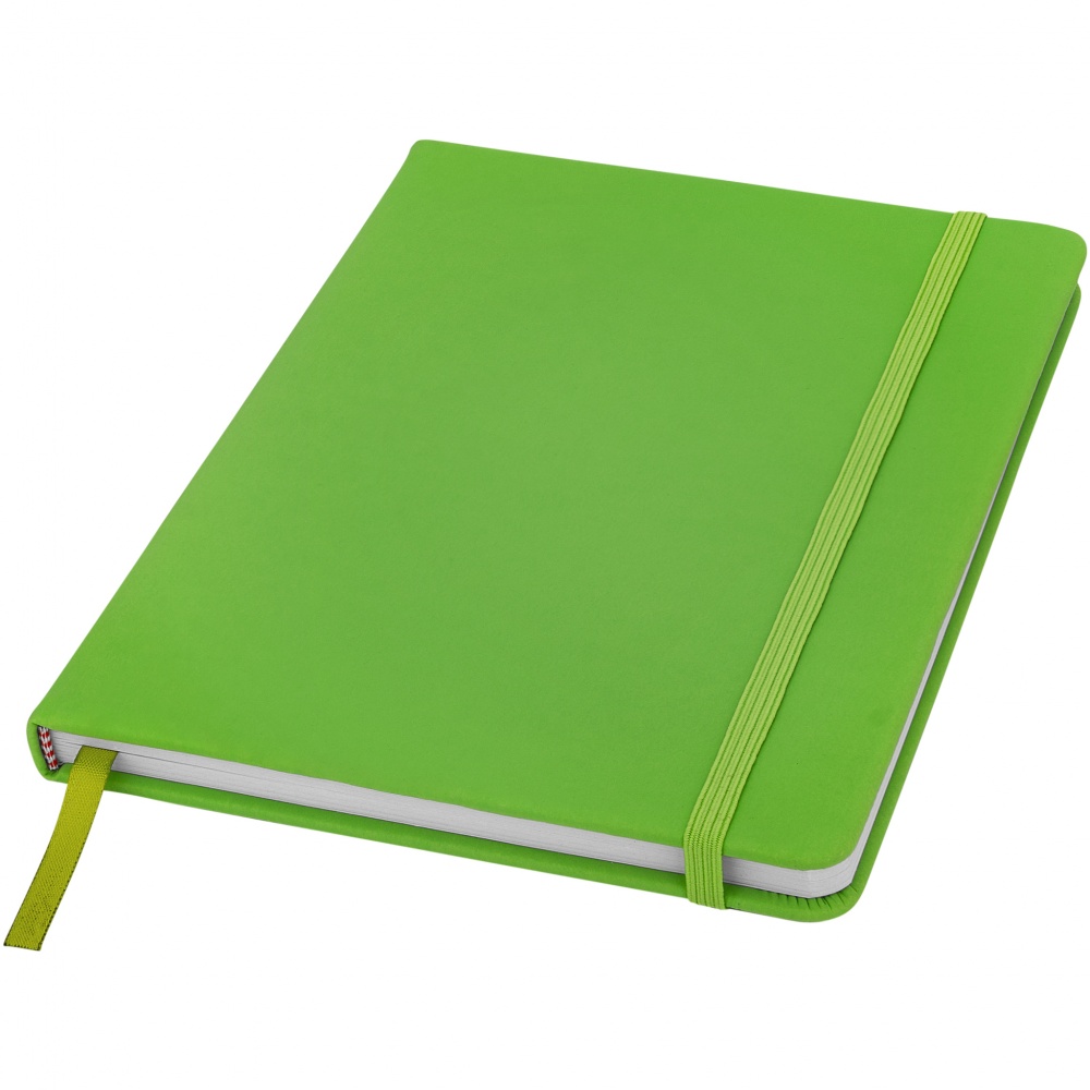 Logotrade business gift image of: Spectrum A5 Notebook, light green