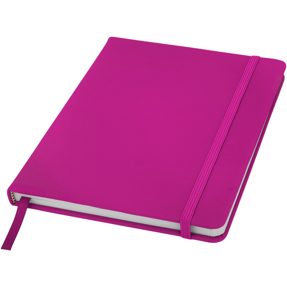 Logotrade promotional product picture of: Spectrum A5 Notebook, pink