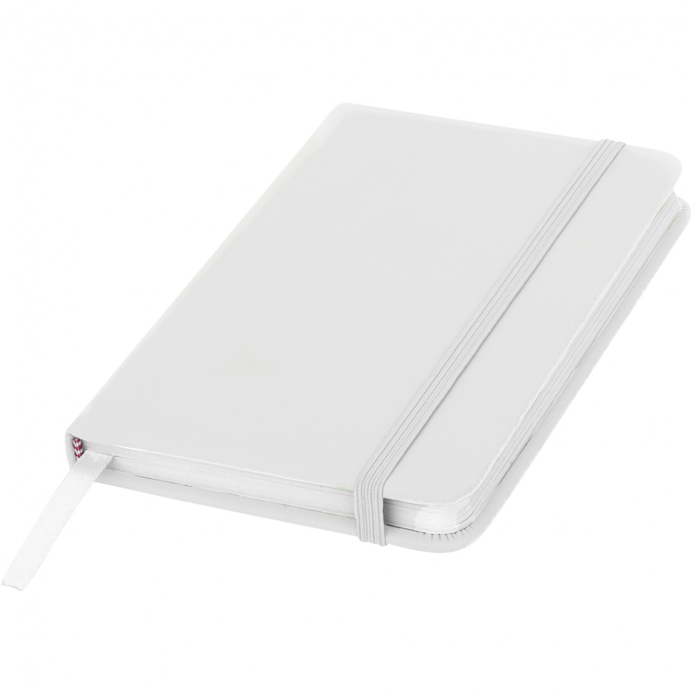 Logo trade promotional products picture of: Spectrum A6 Notebook, white