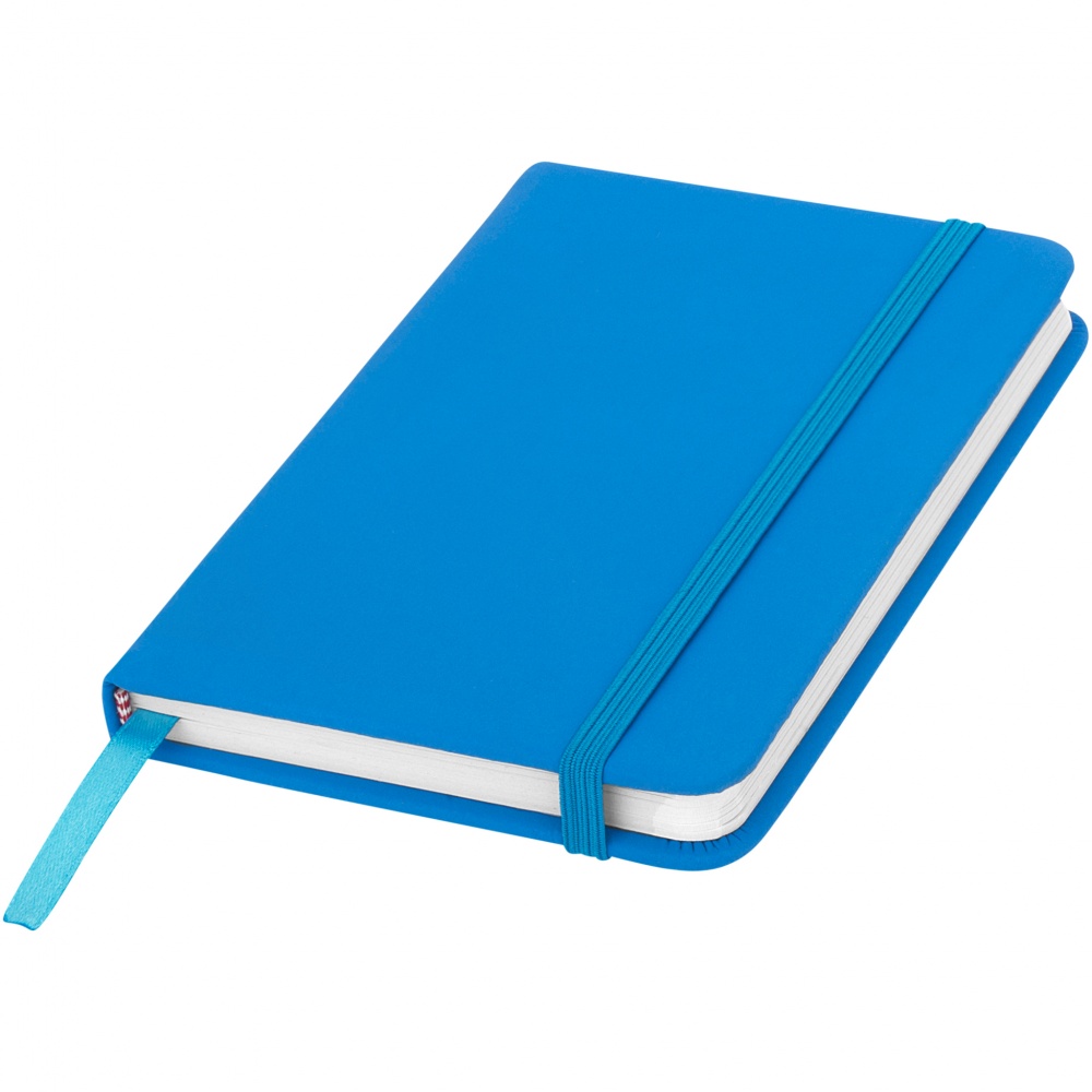 Logo trade promotional product photo of: Spectrum A6 Notebook, turquoise