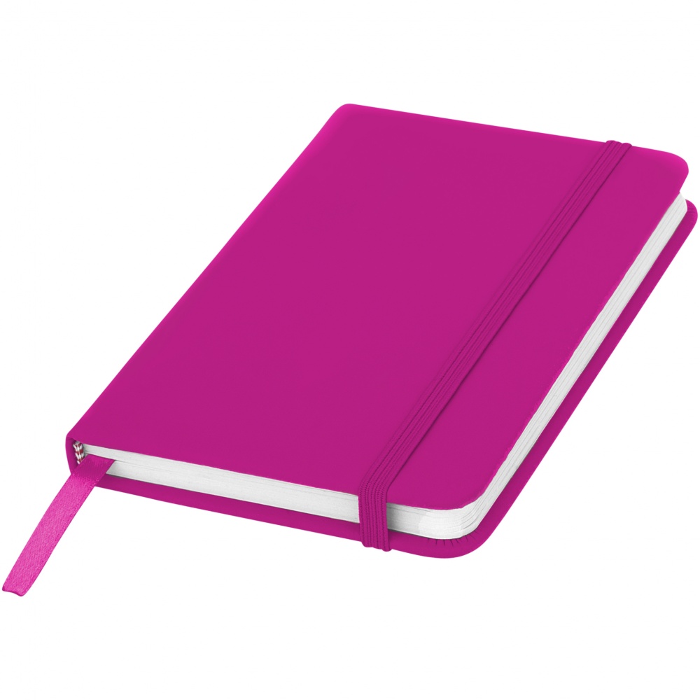 Logotrade corporate gift image of: Spectrum A6 Notebook, pink