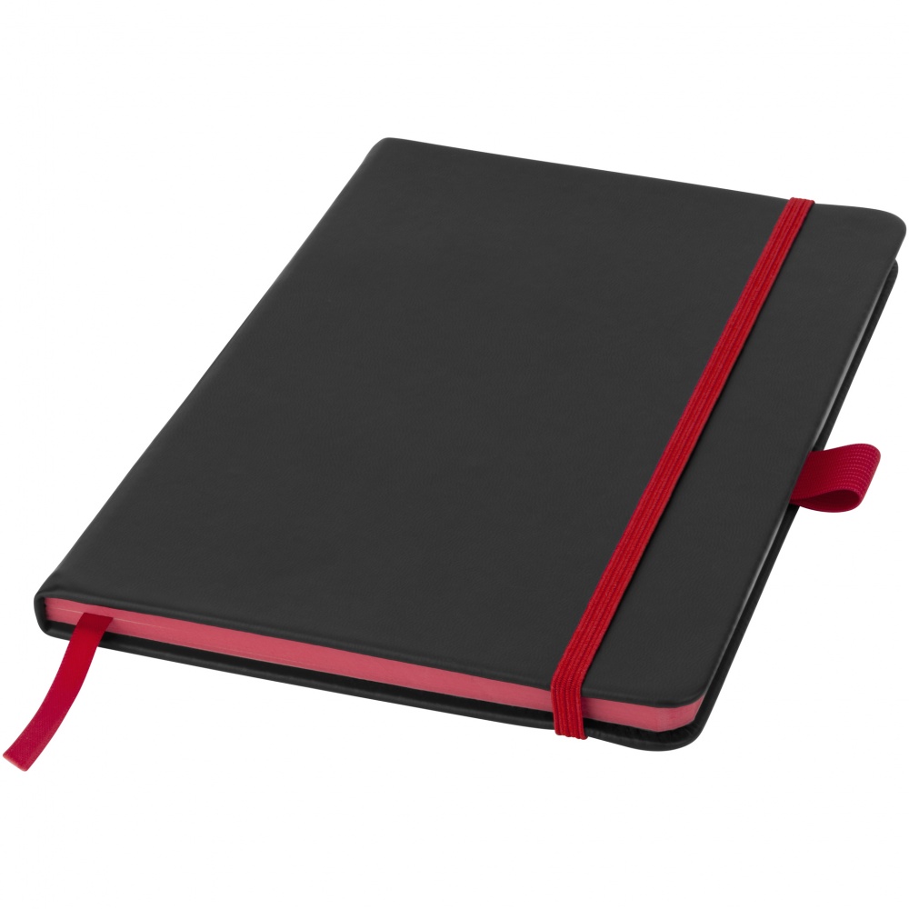 Logo trade advertising product photo of: Colour Edge A5 Notebook, red