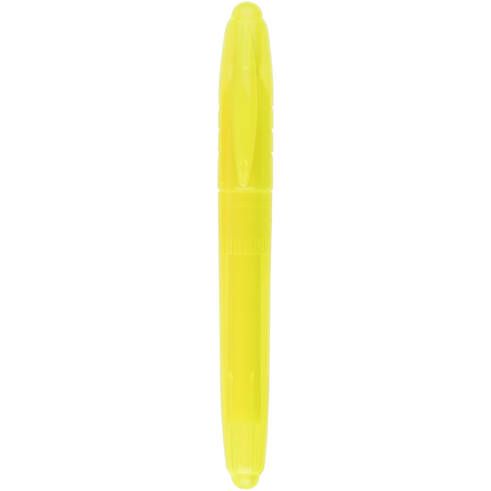 Logotrade promotional product picture of: Mondo highlighter, yellow