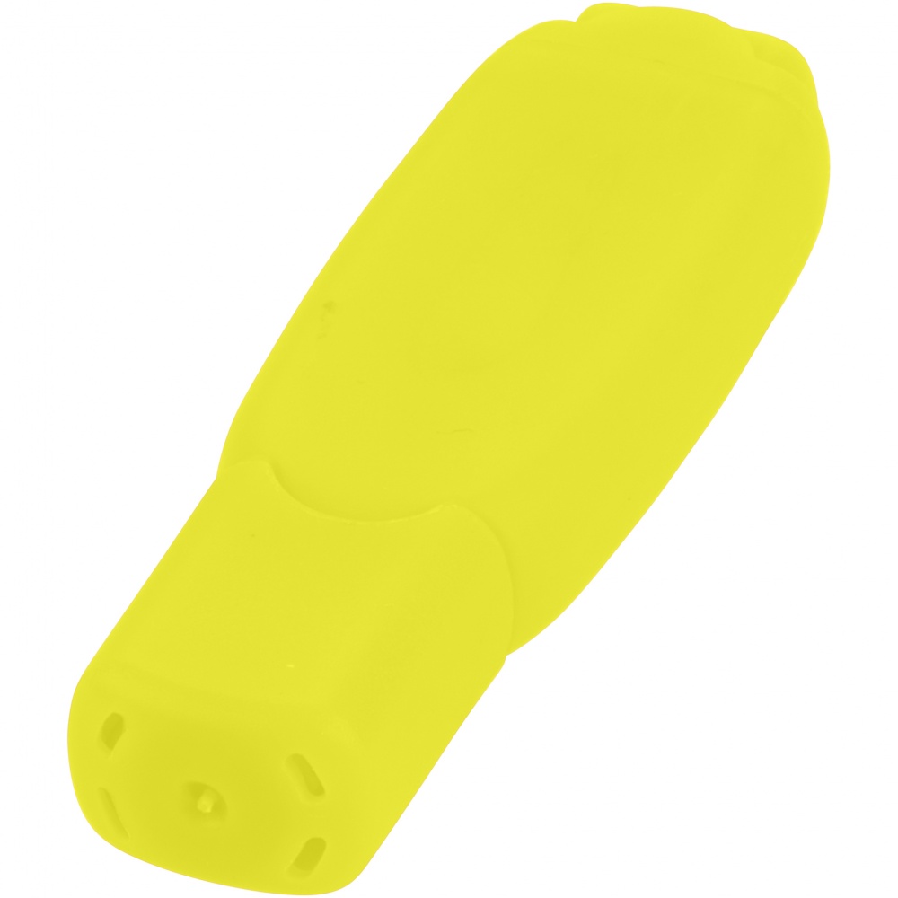 Logotrade promotional gift image of: Bitty highlighter, yellow
