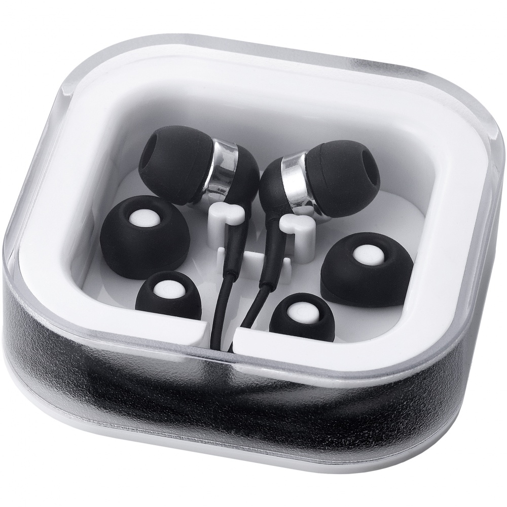 Logotrade advertising product picture of: Sargas earbuds, black