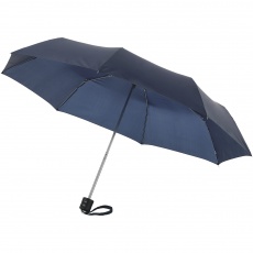 21,5'' 3-section Ida Umbrella, navy blue