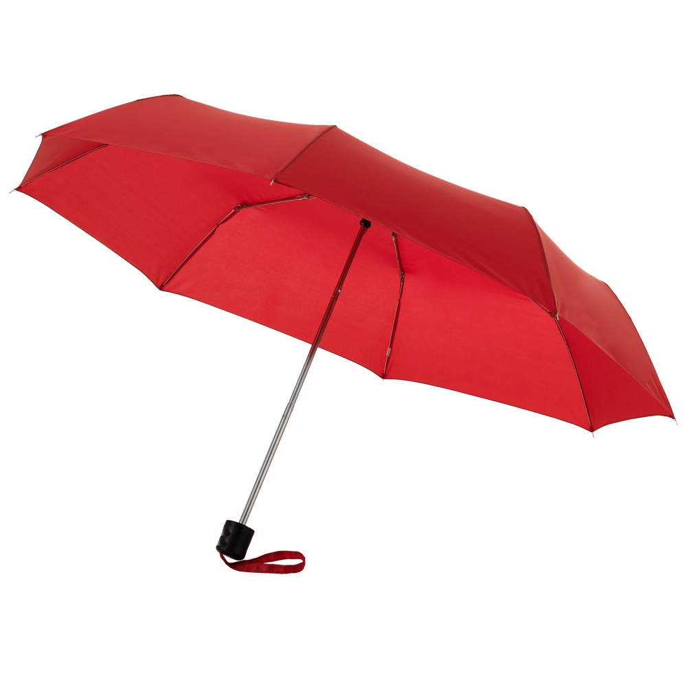 Logotrade promotional merchandise picture of: Ida 21.5" foldable umbrella, red