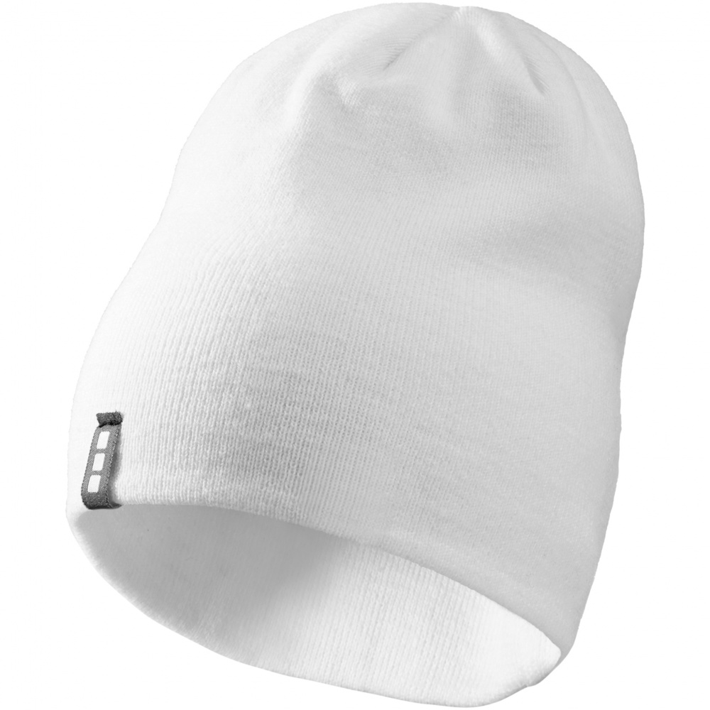 Logotrade promotional giveaway picture of: Level Beanie, white