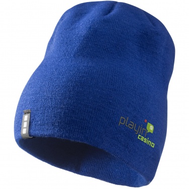 Logo trade promotional merchandise picture of: Level Beanie, blue