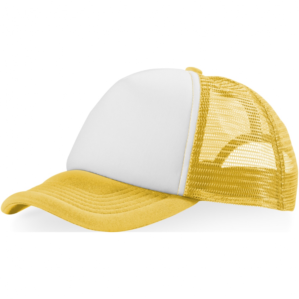 Logotrade corporate gifts photo of: Trucker 5-panel cap, yellow