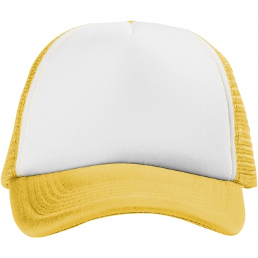 Logo trade promotional products picture of: Trucker 5-panel cap, yellow