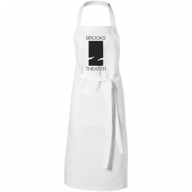 Logo trade promotional merchandise image of: Viera apron, white