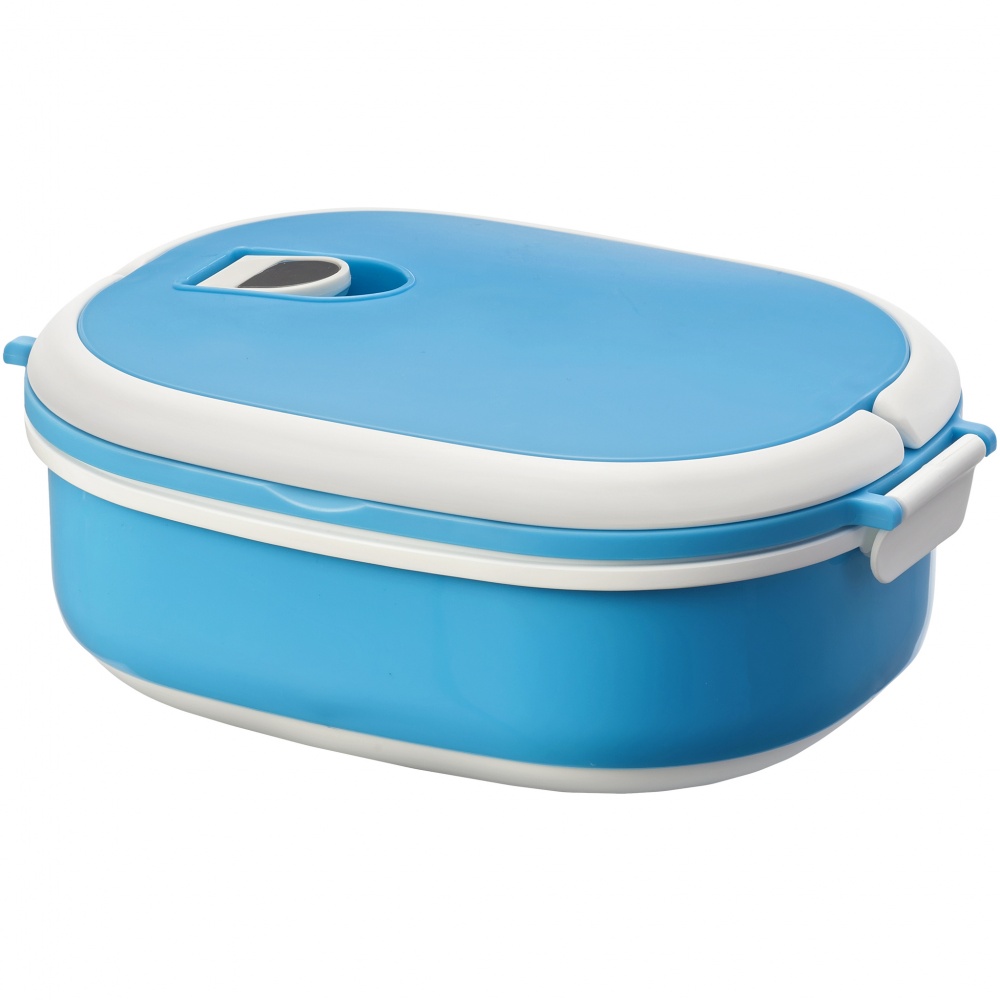 Logo trade promotional gifts picture of: Spiga lunch box, light blue