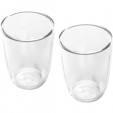 Logo trade corporate gift photo of: Boda 2-piece glass set, clear