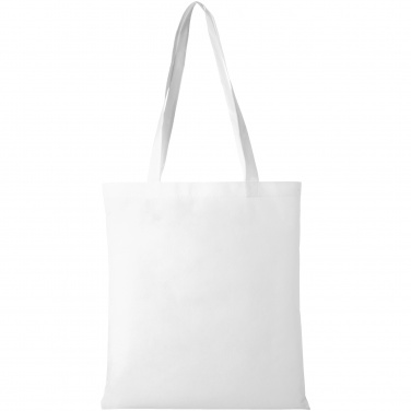 Logo trade promotional gifts picture of: Zeus Non Woven Convention Tote, white