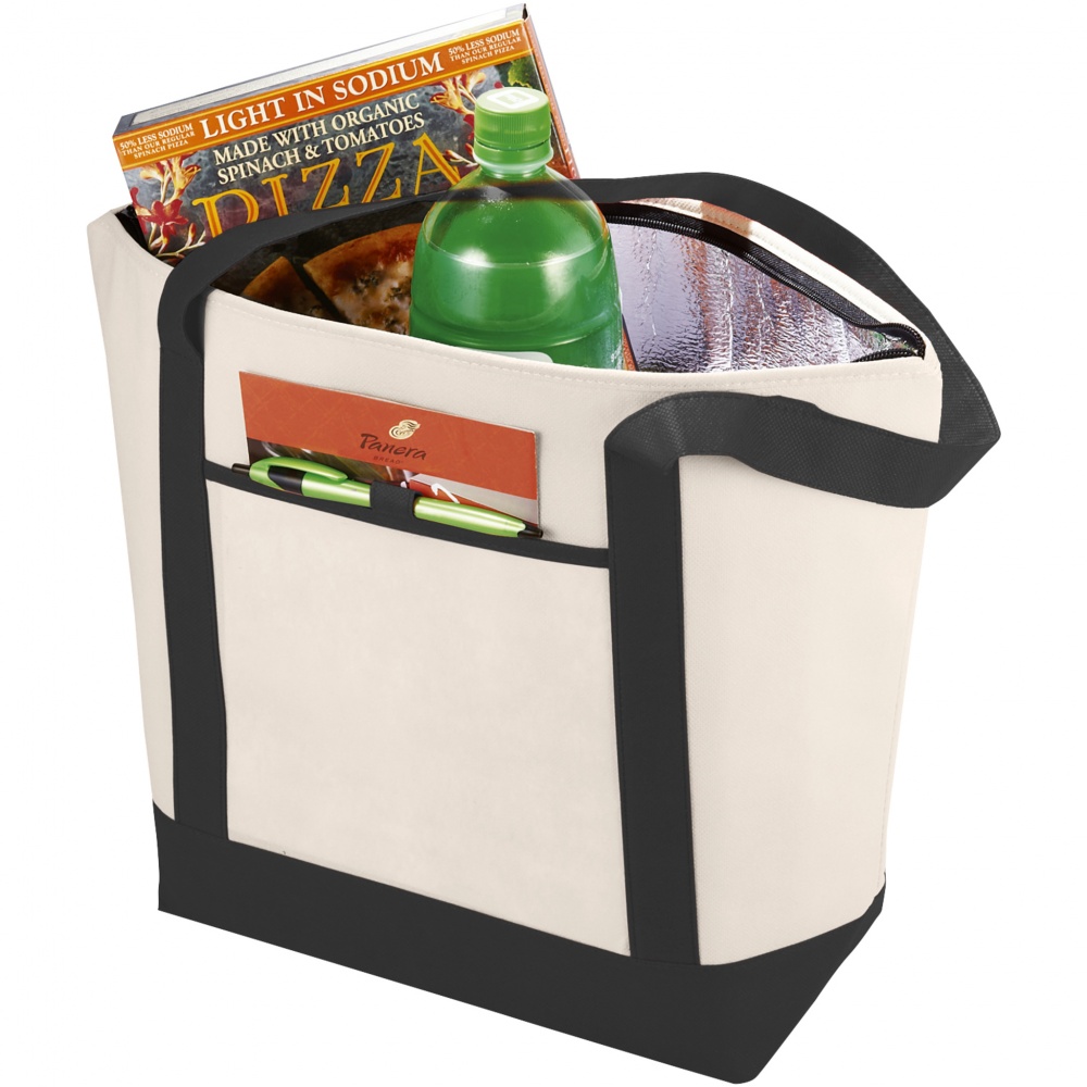 Logotrade promotional item picture of: Lighthouse cooler tote, black
