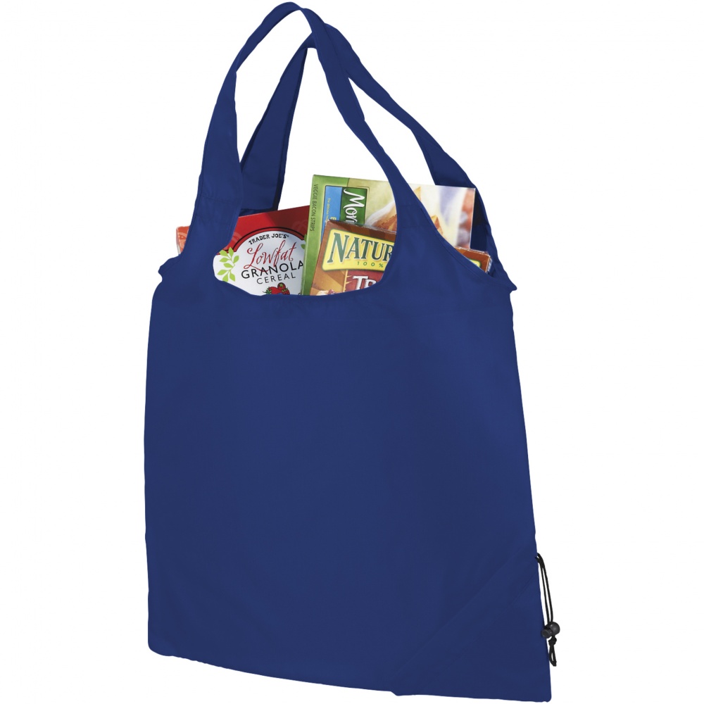Logotrade promotional giveaway picture of: The Bungalow Foldaway Shopper Tote, royal blue