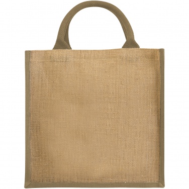 Logo trade corporate gifts picture of: Chennai jute gift tote, beige