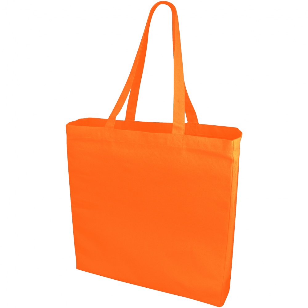 Logo trade promotional product photo of: Odessa cotton tote, orange