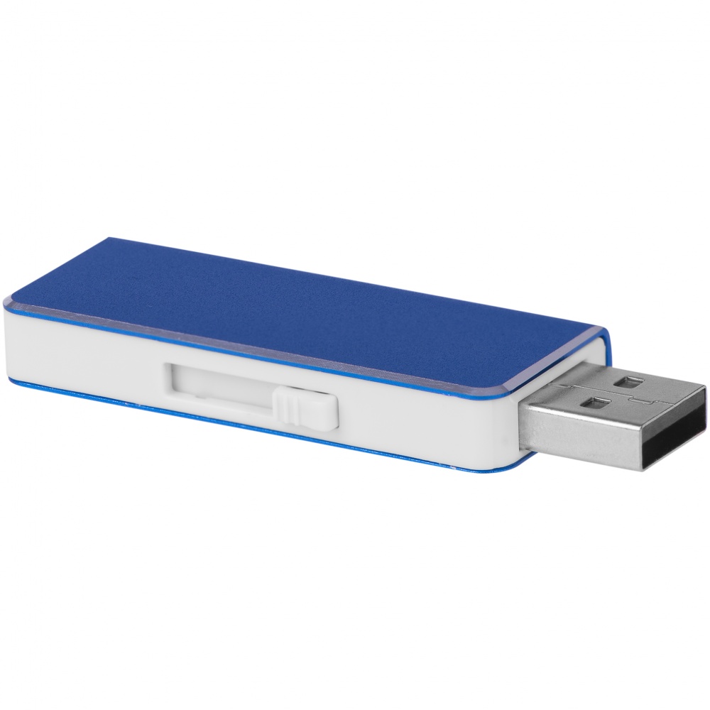 Logo trade advertising product photo of: USB Glide 8GB, blue