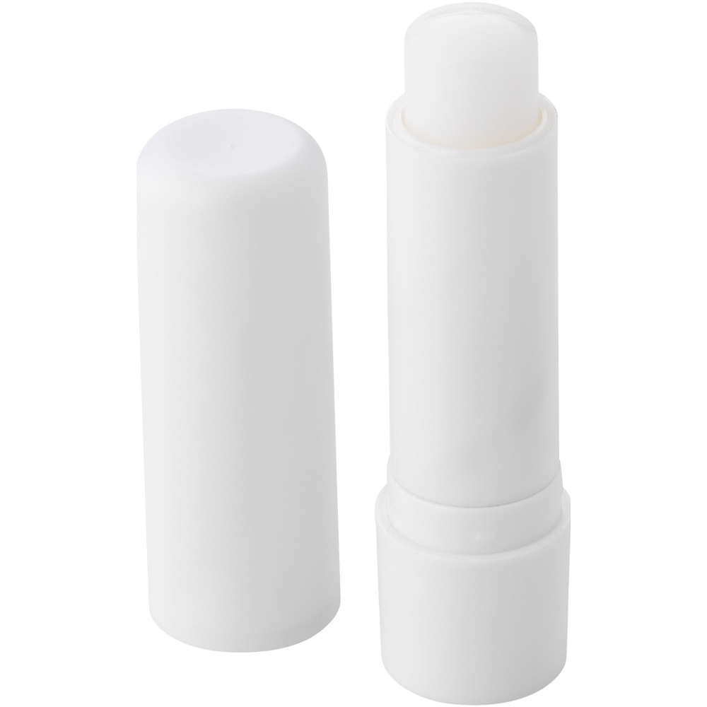 Logo trade promotional items picture of: Deale lip salve stick,white