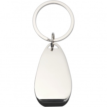 Logo trade promotional product photo of: Bottle opener key chain, silver