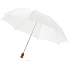 20" 2-Section umbrella, white