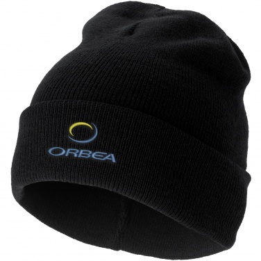 Logo trade advertising products image of: Irwin Beanie, black