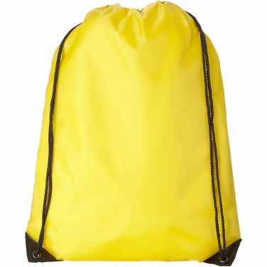 Logo trade promotional gifts image of: Oriole premium rucksack, yellow